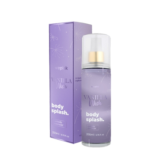 We pink Body splash Vanilla Wish