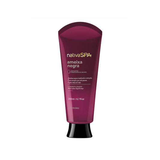 Nativa SPA - Sabonete Líquido Ameixa Negra / Black Plum Liquid Soap 200ml
