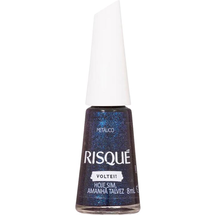 Esmalte Hoje Sim, Amanhã Talvez - Nova Cor - Risqué