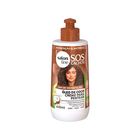 Creme para Pentear S.O.S Cachos - Óleo de Coco