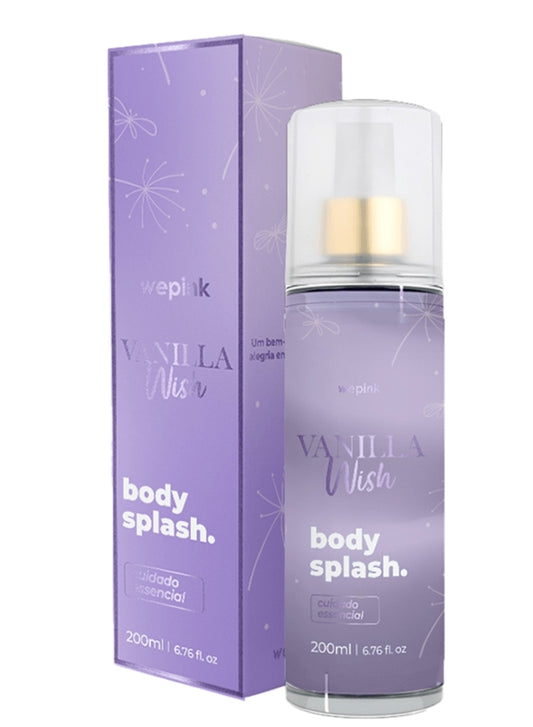 We pink Body splash Vanilla Wish