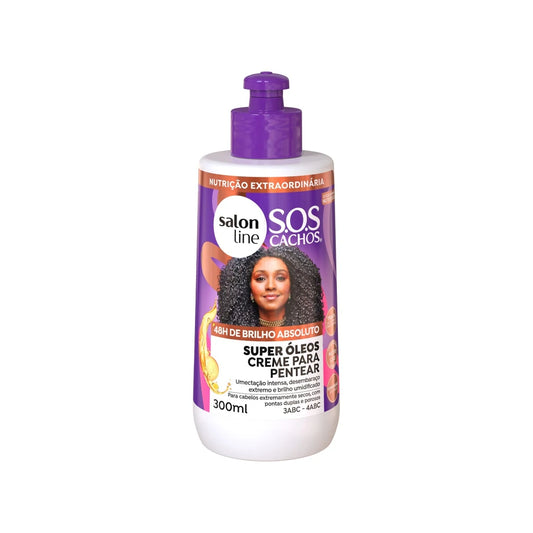 Creme para Pentear SOS Cachos - Super Óleos