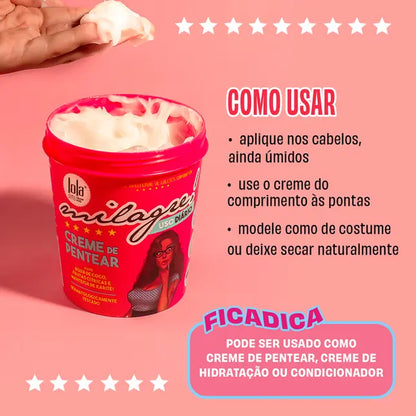 Creme de Pentear - Milagre