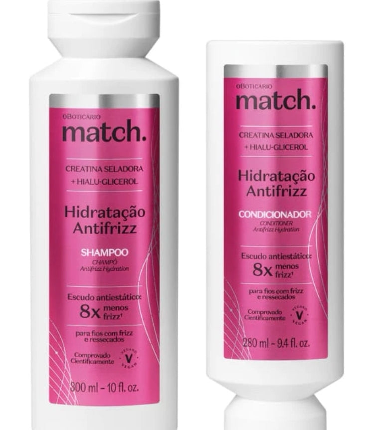 Kit - Match Hidratação Antifrizz