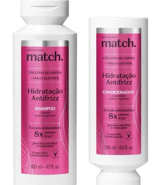 Kit - Match Hidratação Antifrizz