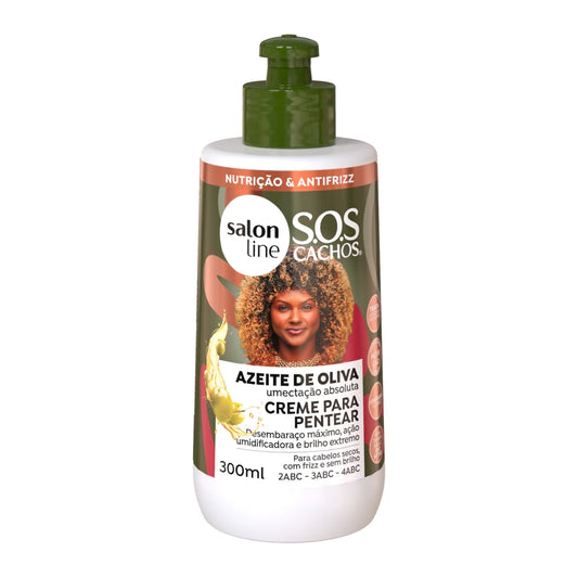 Creme Para Pentear SOS Cachos - Azeite de Oliva