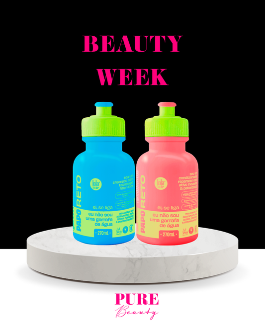 Kit Shampoo e Condicionador - Papo Reto